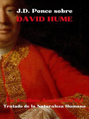 cover image of J.D. Ponce sobre David Hume